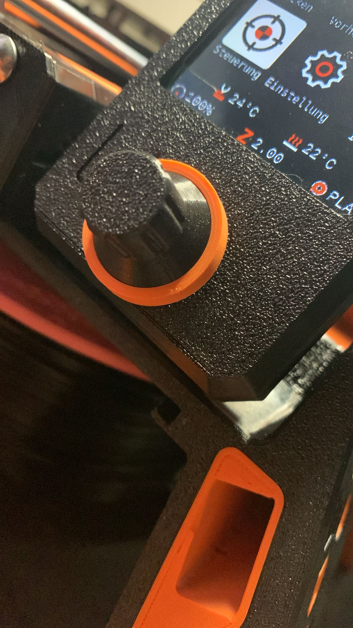 PRUSA MK4 Style Knob / Button and Ring for PRUSA Mini / Mini+ Multicolor