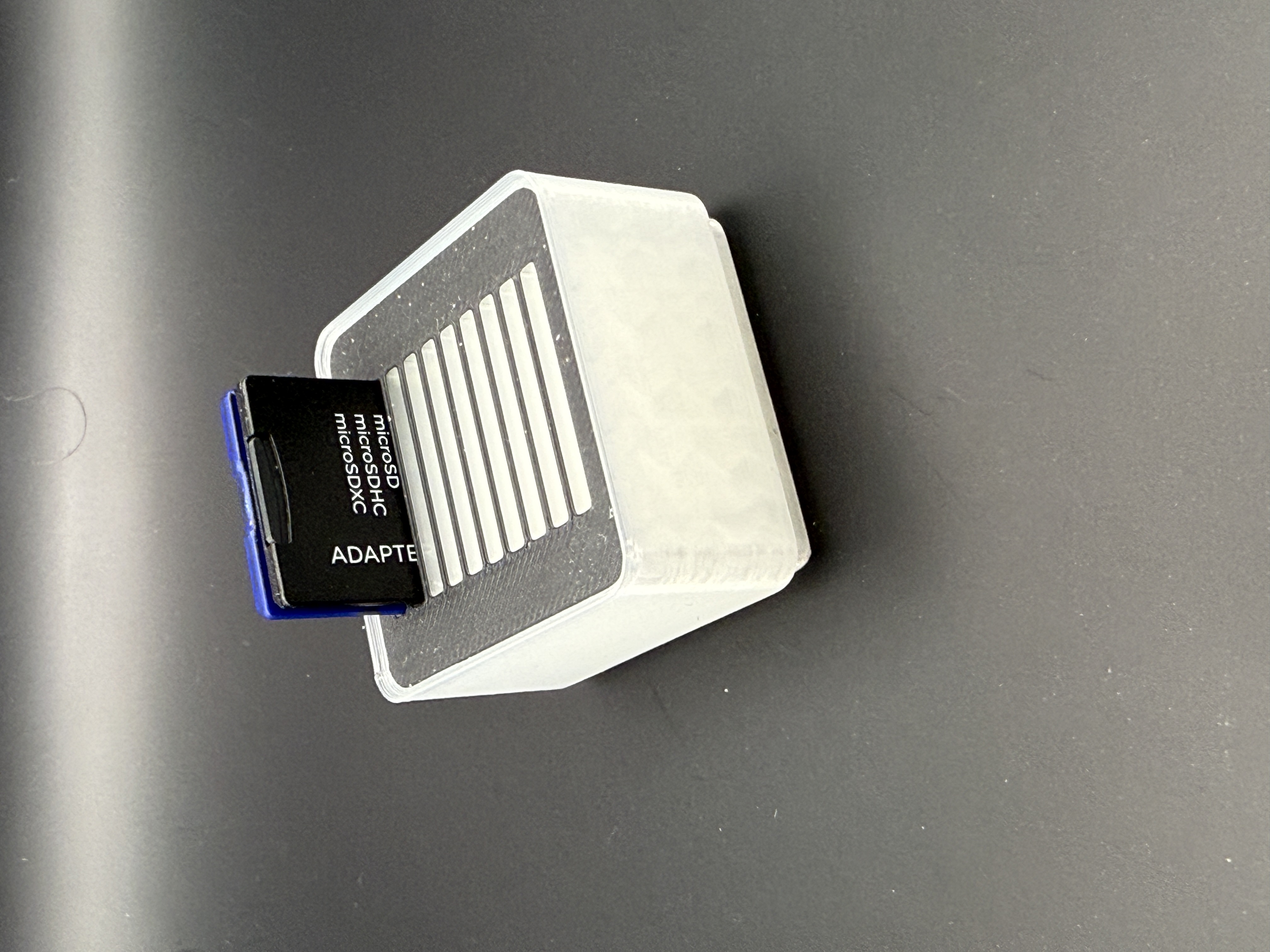 Gridfinity Bin 1x1 – SD card Holder