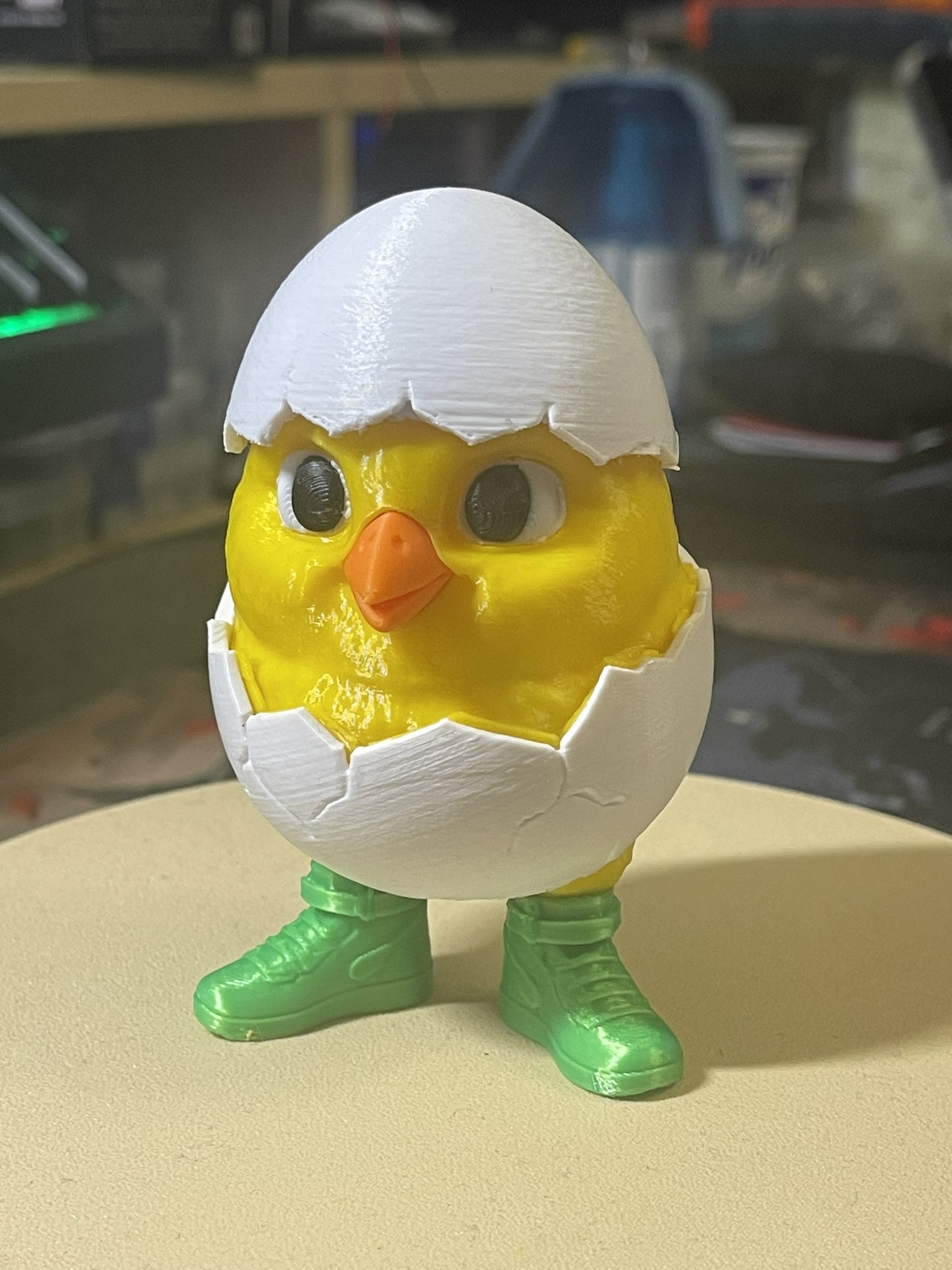 Richard - Chubby chicken in sneakers!