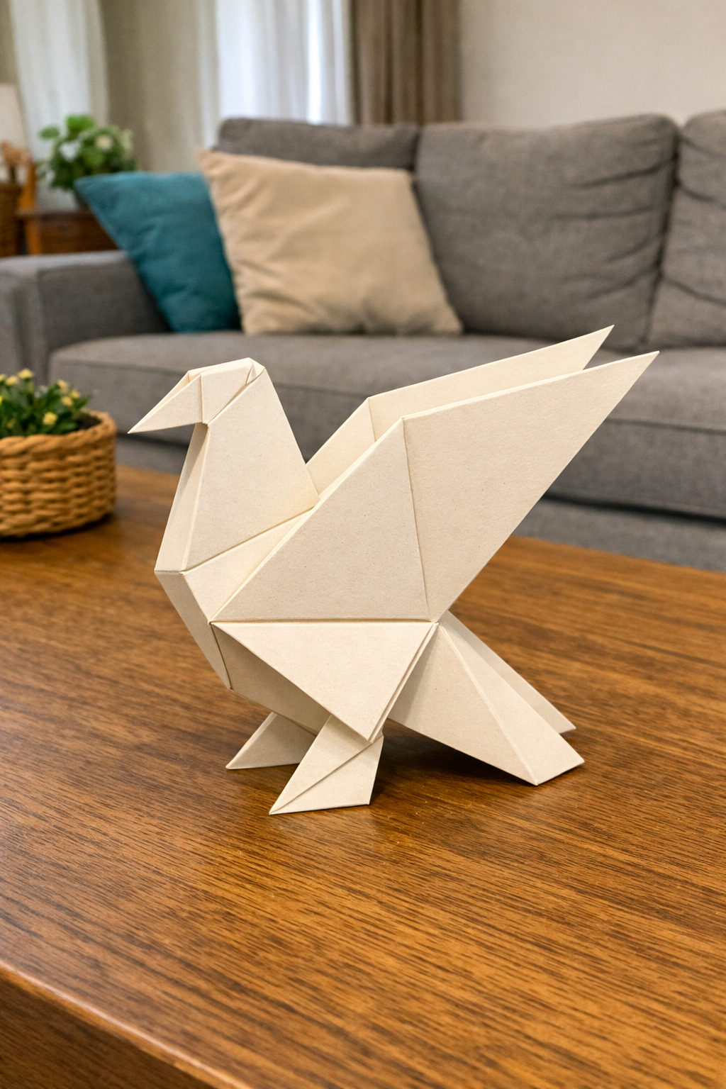The Origami Dove Who Knows She’s Classy