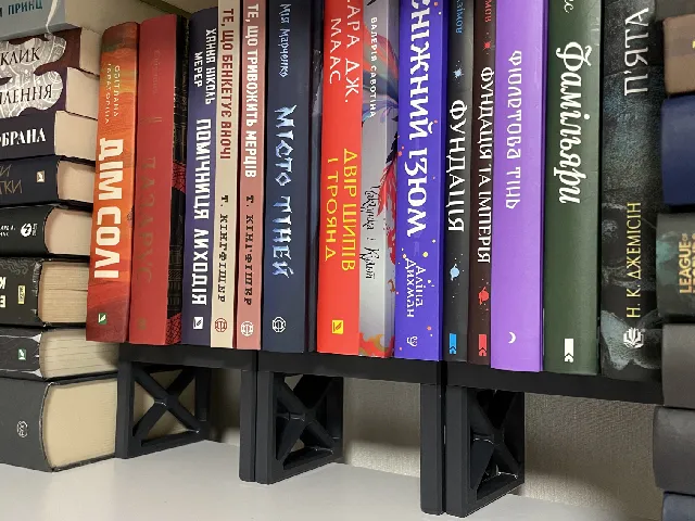 Book raiser for bookshelf