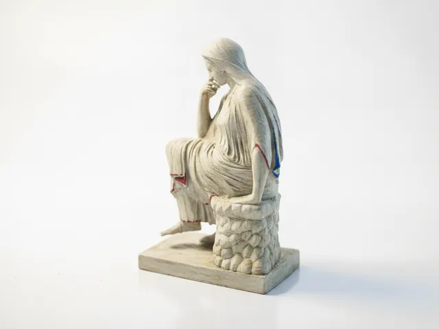 Classic Penelope Statue Museum Sculpture 3D Printable