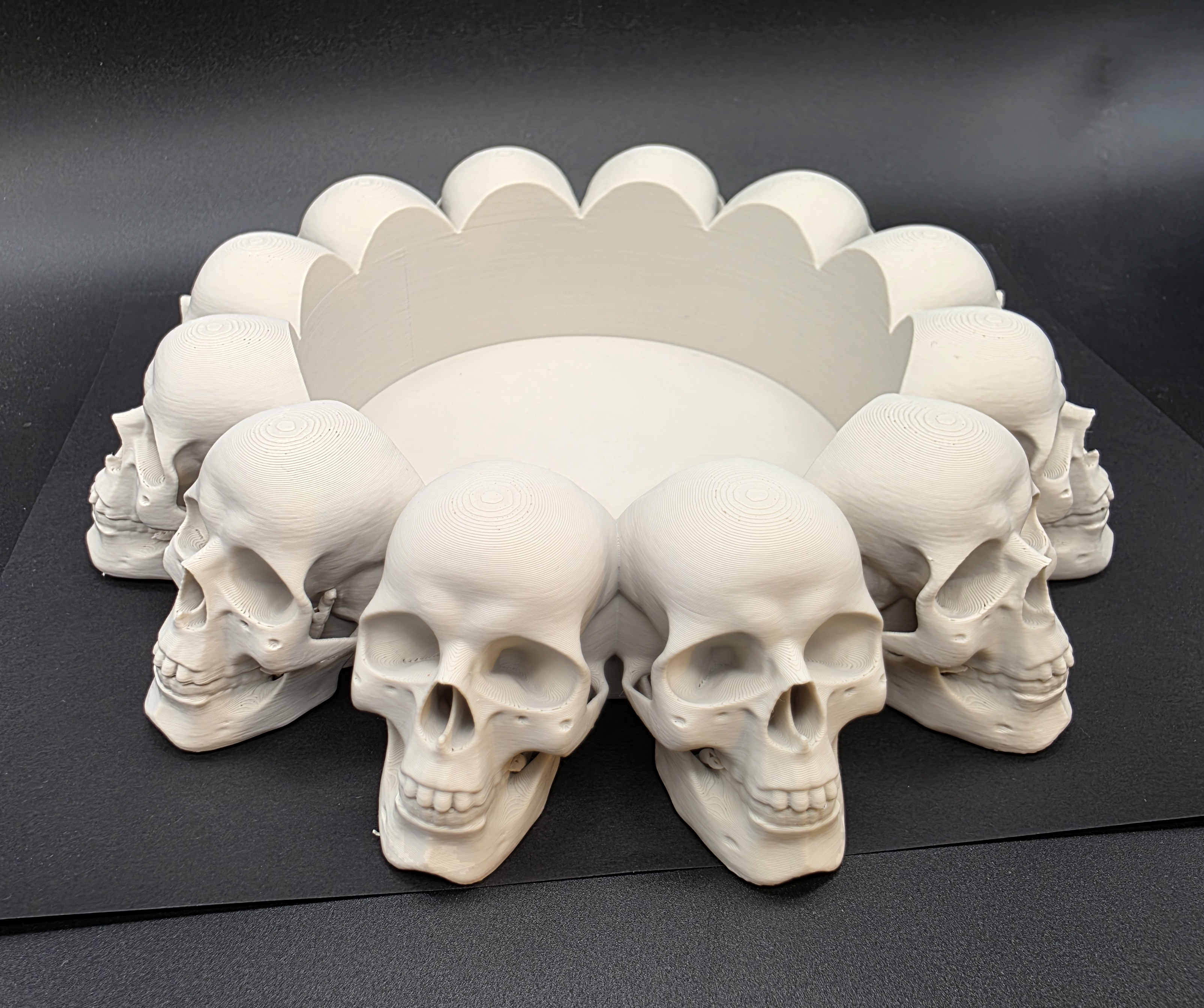 12 Skull Dish