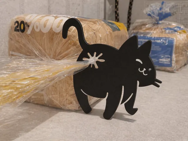 Black Cat Bag Clip – Playful and Practical
