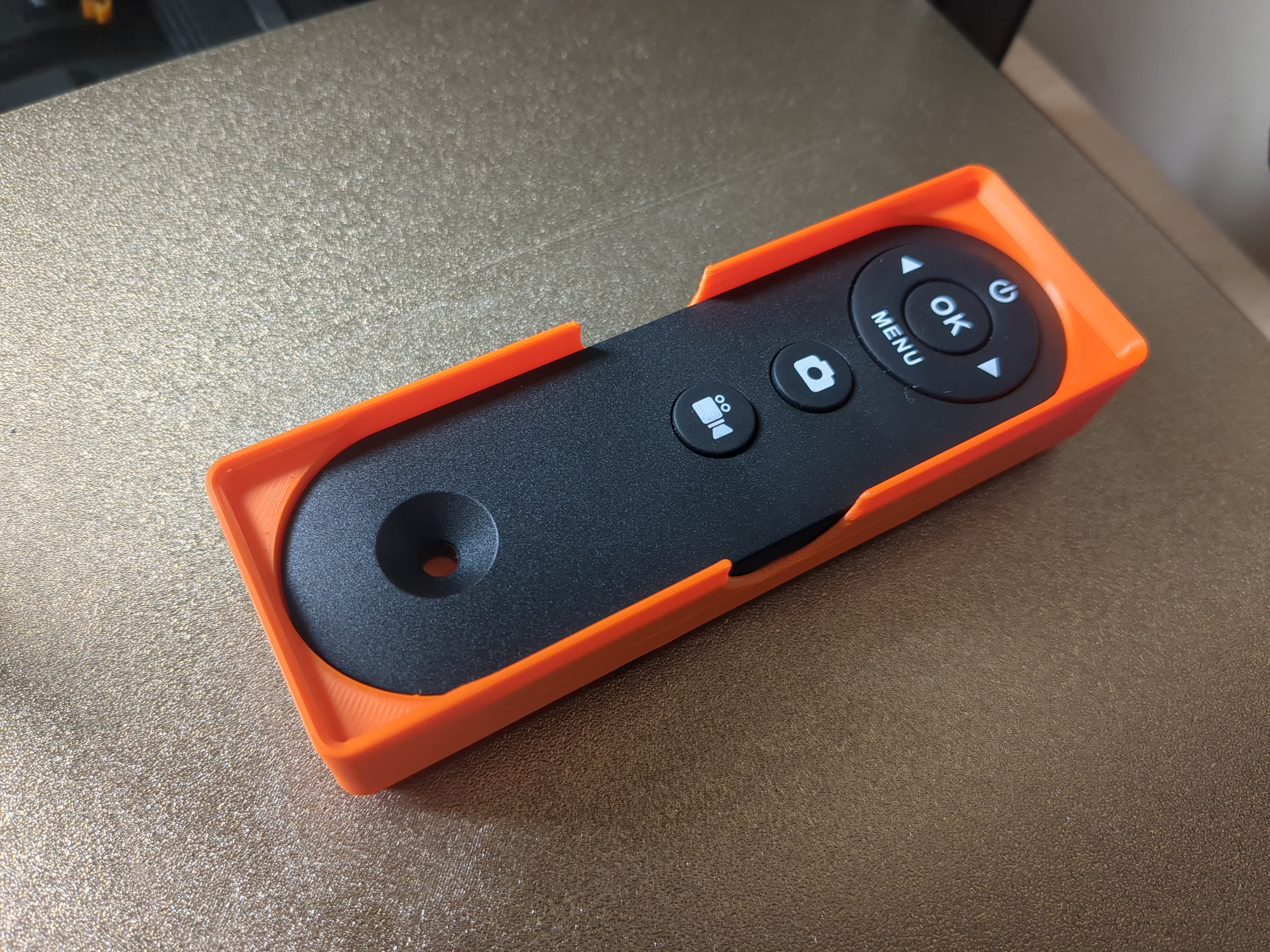 Stackable Elikliv EM4K-AF Microscope Remote Gridfinity Holder