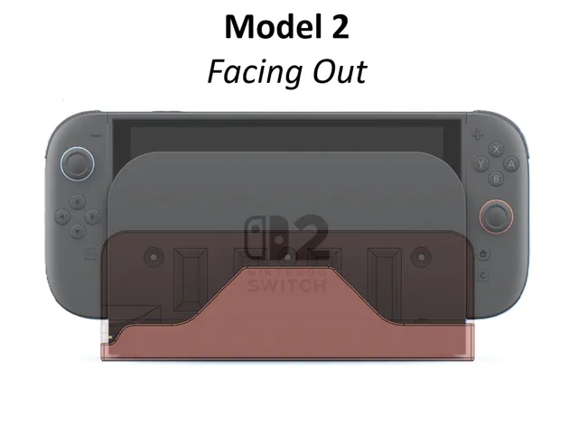 Switch 2 Wall Mount (Screw/Skadis)