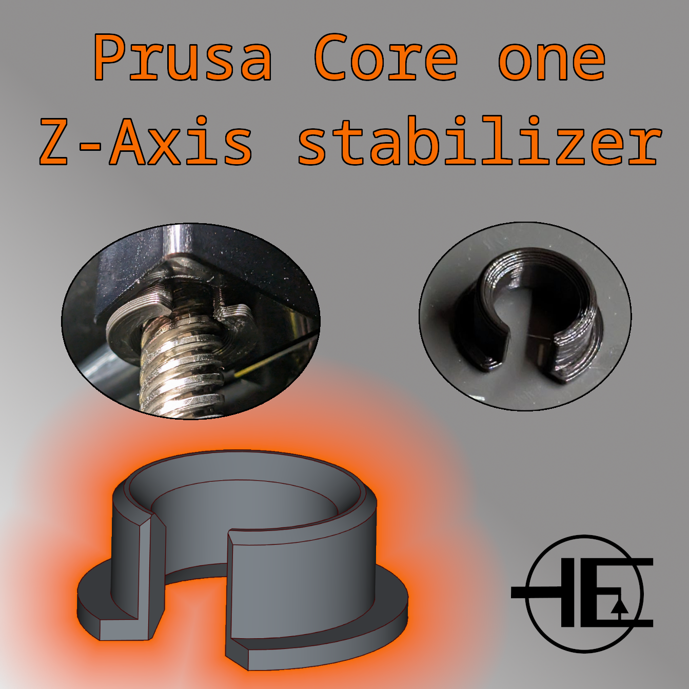 Prusa Core One Z-Axis stabilizer