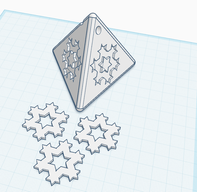 snowflake fidget puzzle