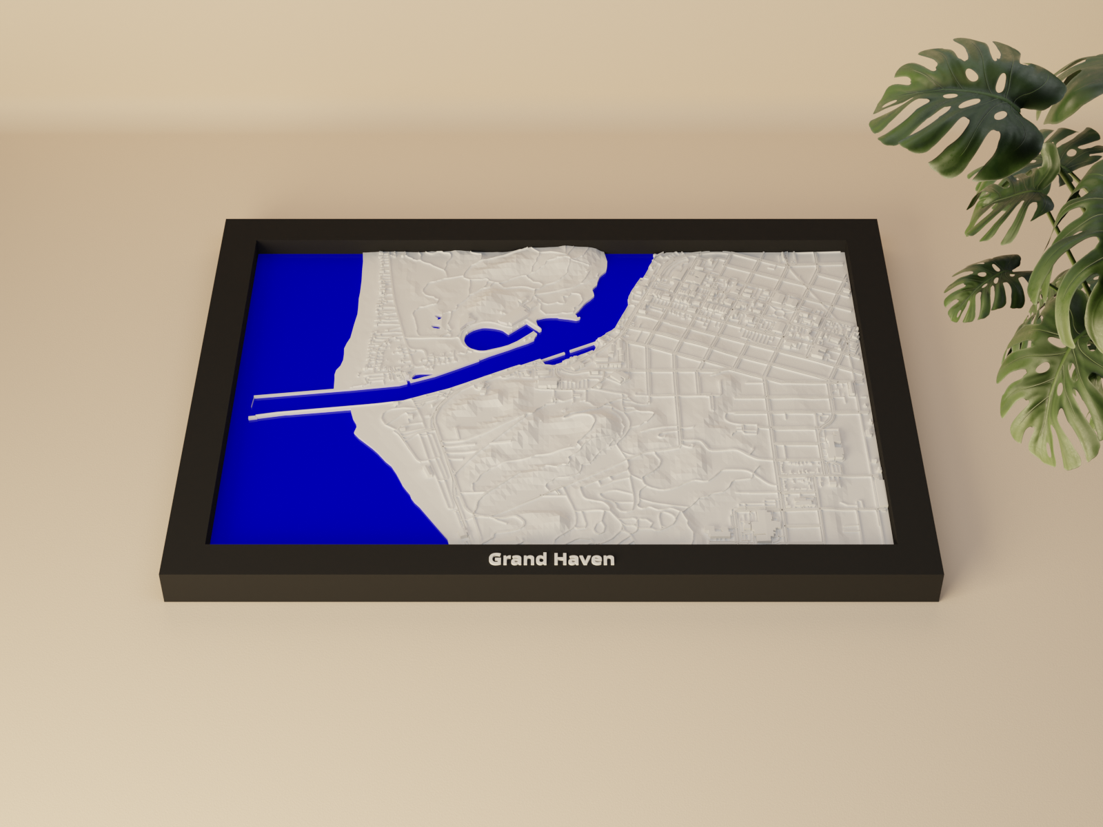 Grand Haven, United States - 3D Miniature