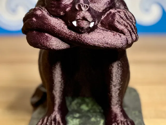 Grotesque Gargoyle remix with Color Fuzzy Skin