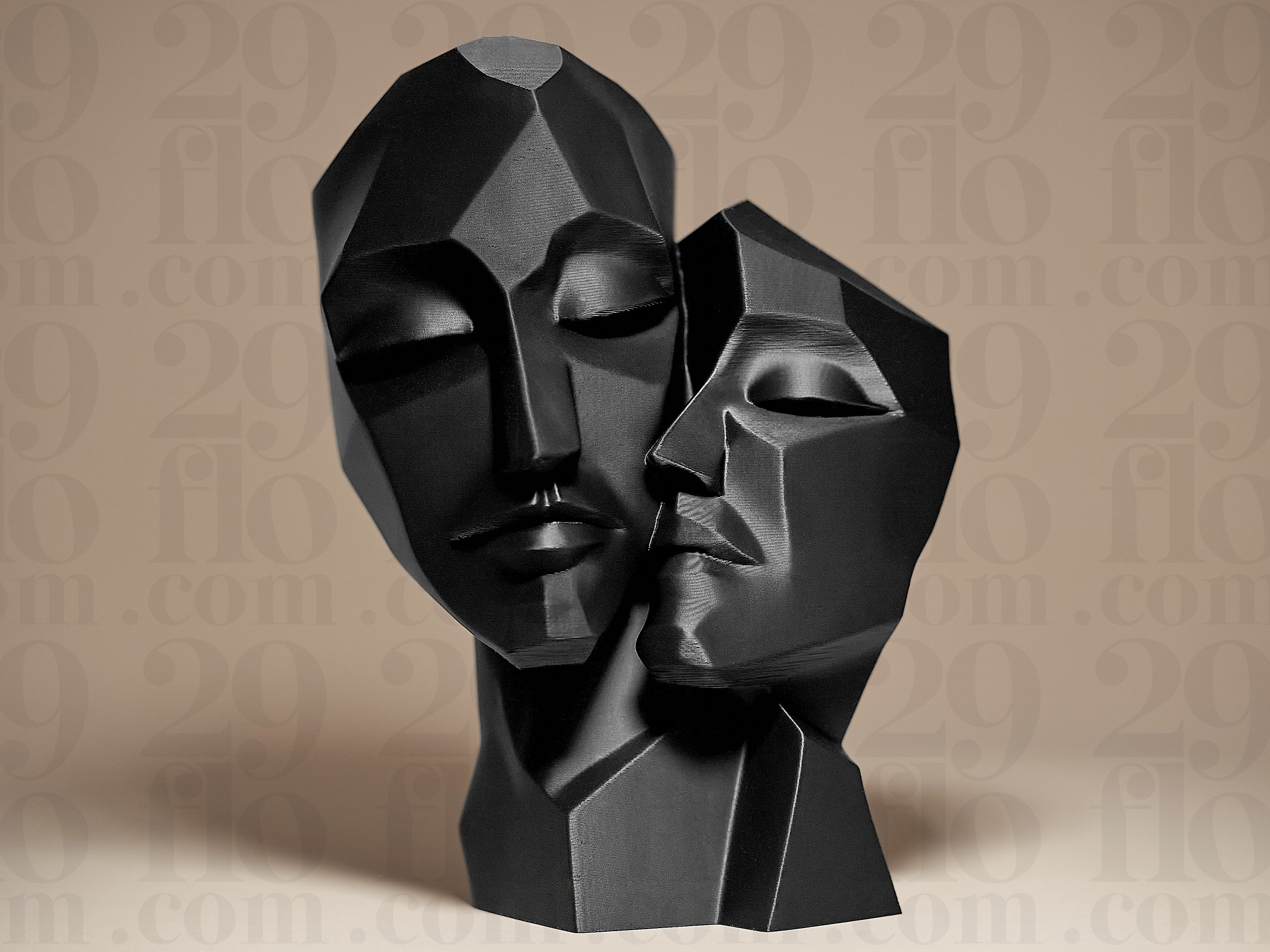 Faces Sculpture — thumbnail 3