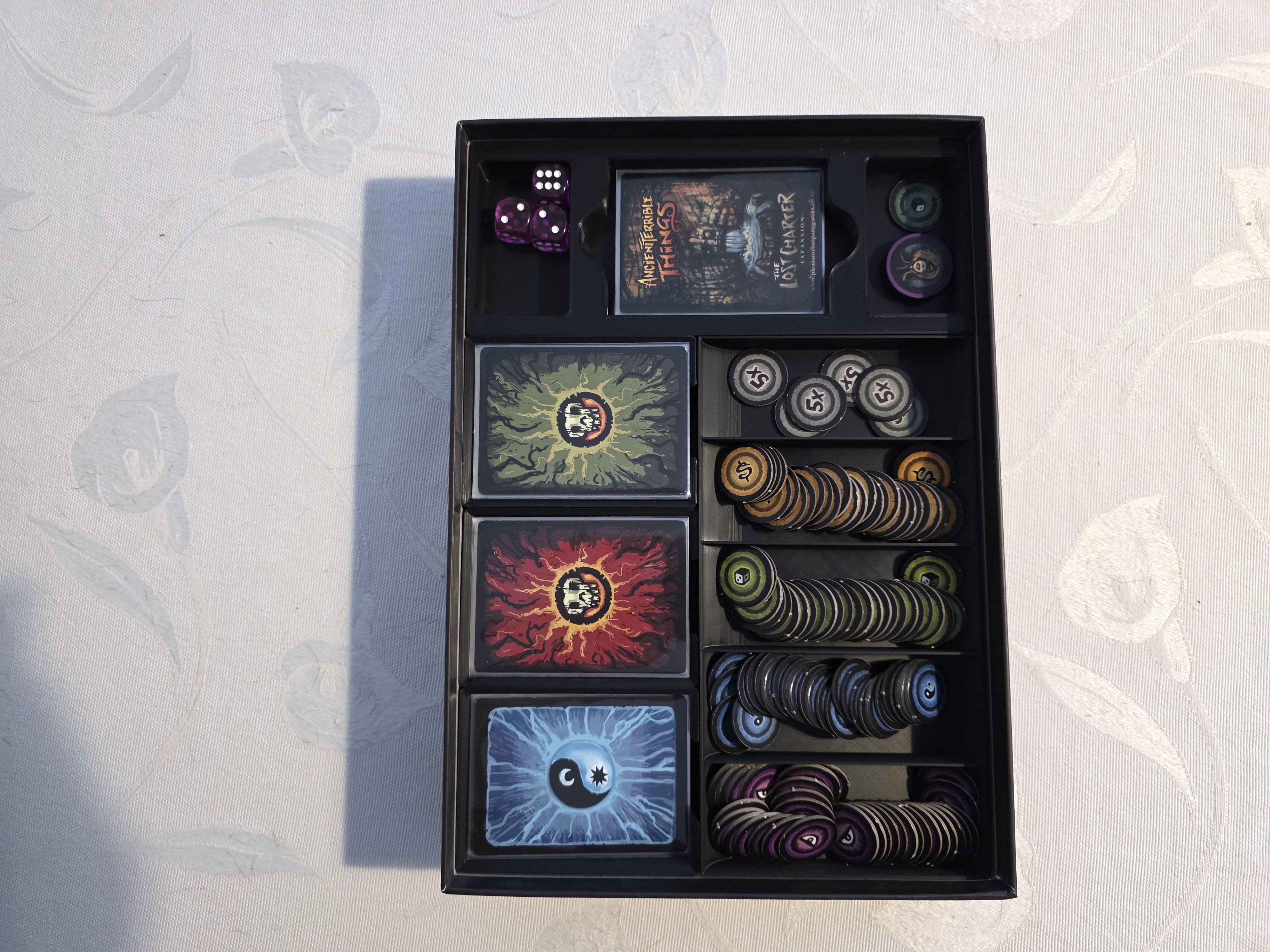 Ancient Terrible Things 3D Print Insert/Organizer expansion remix RiftForge 3D3