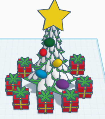 chrismas 3D model