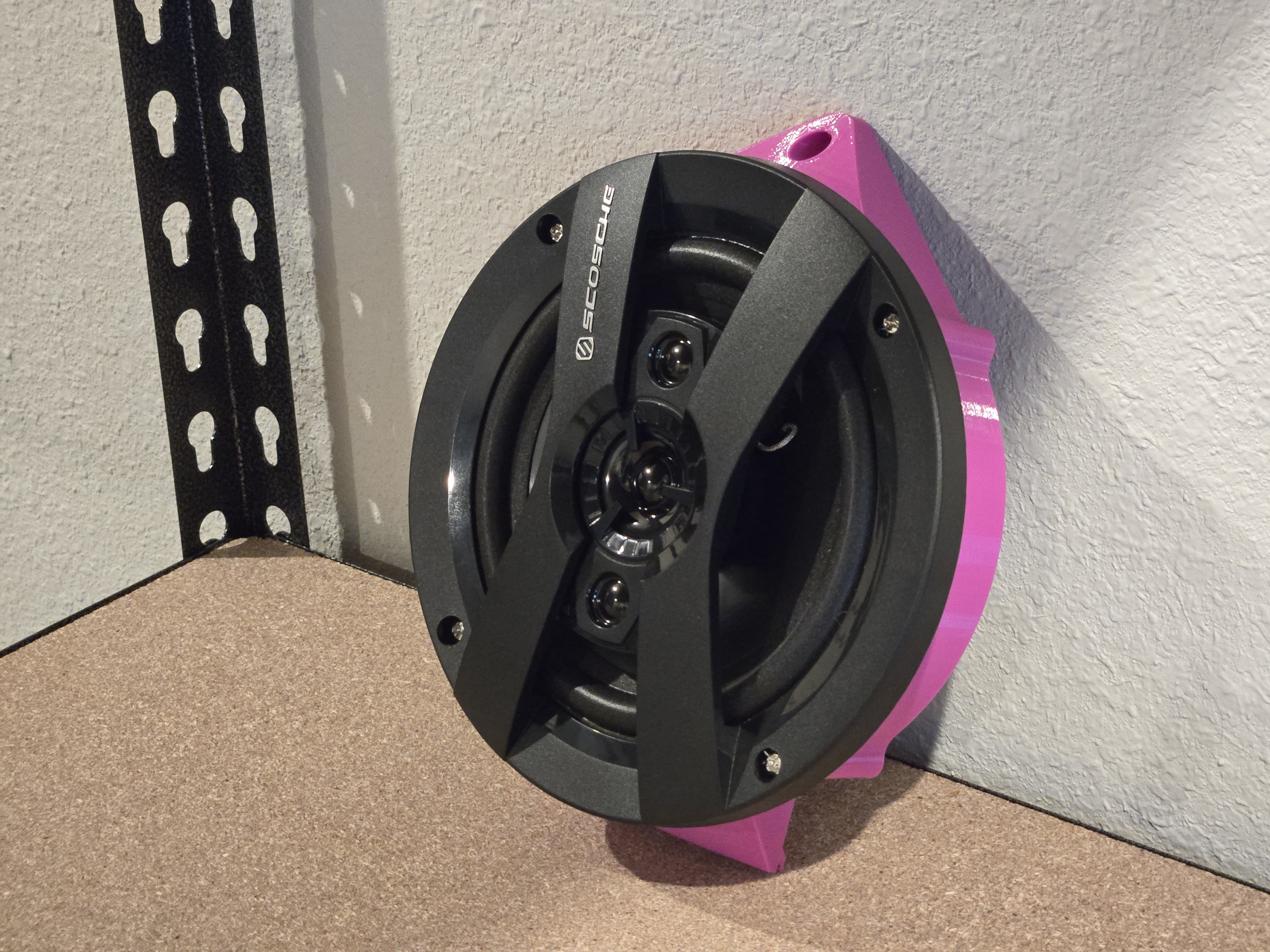 6.5" Front Car Door Speaker Bracket
