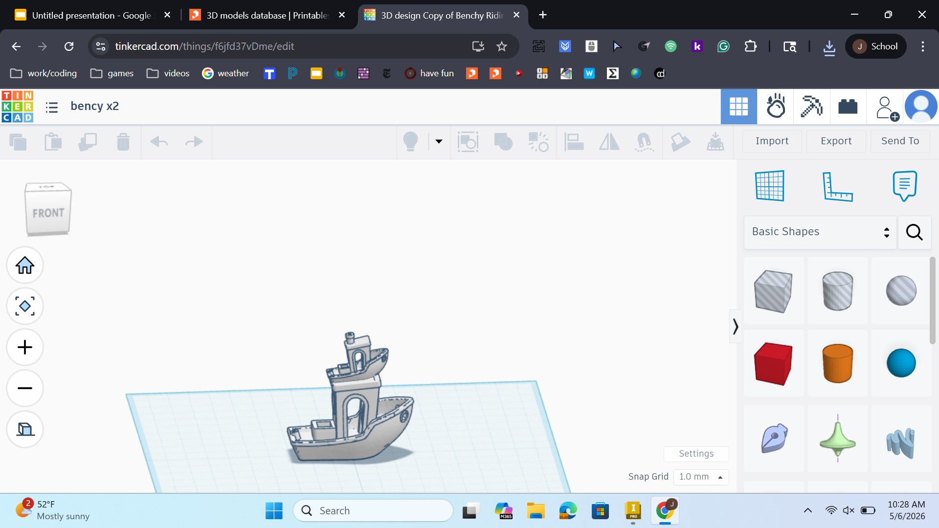 benchy 2 x