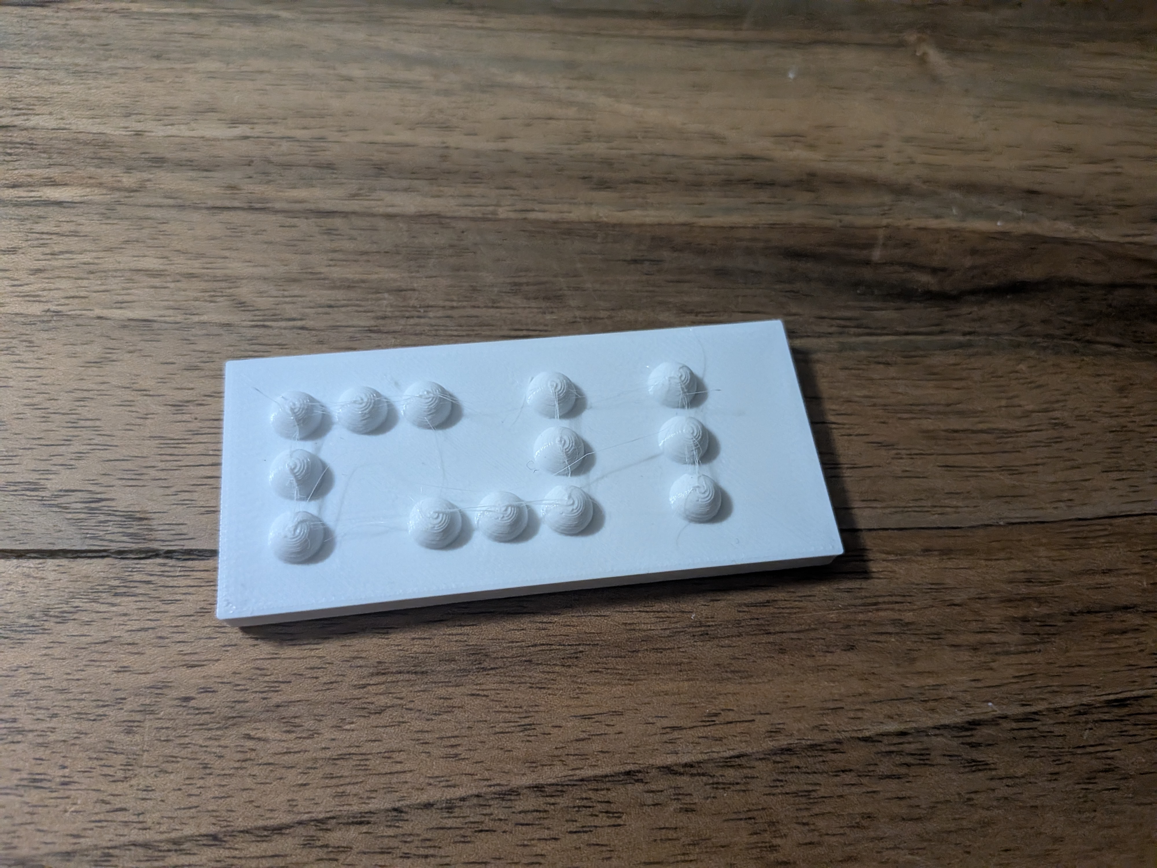 Braille labels collection - examples and generator! 3D model