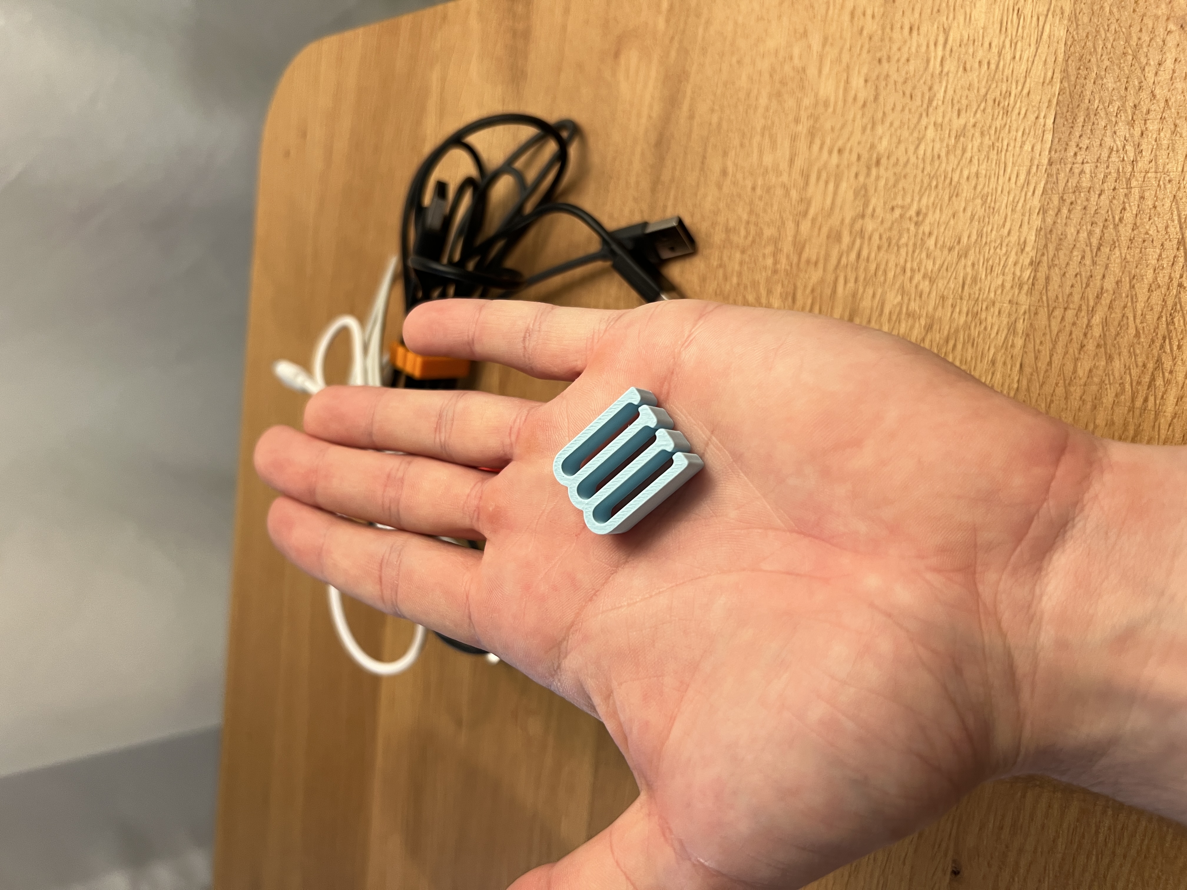 Miniatura 5 do modelo 3D Mini Cable Clip