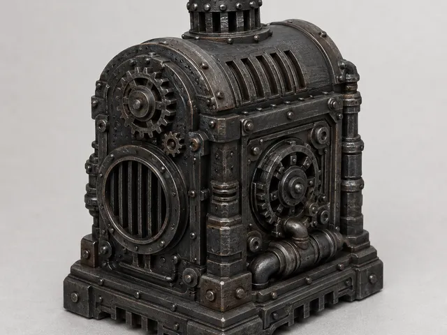 Steampunk-Maschine