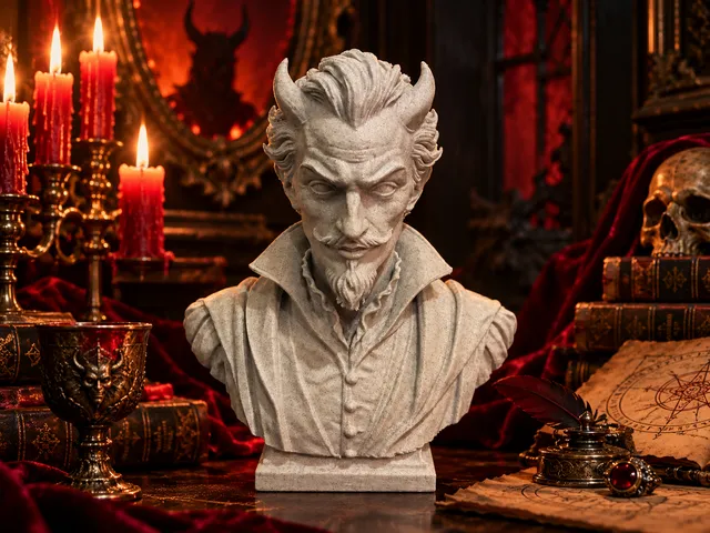 Mephistopheles — Bust Inspired by Faust