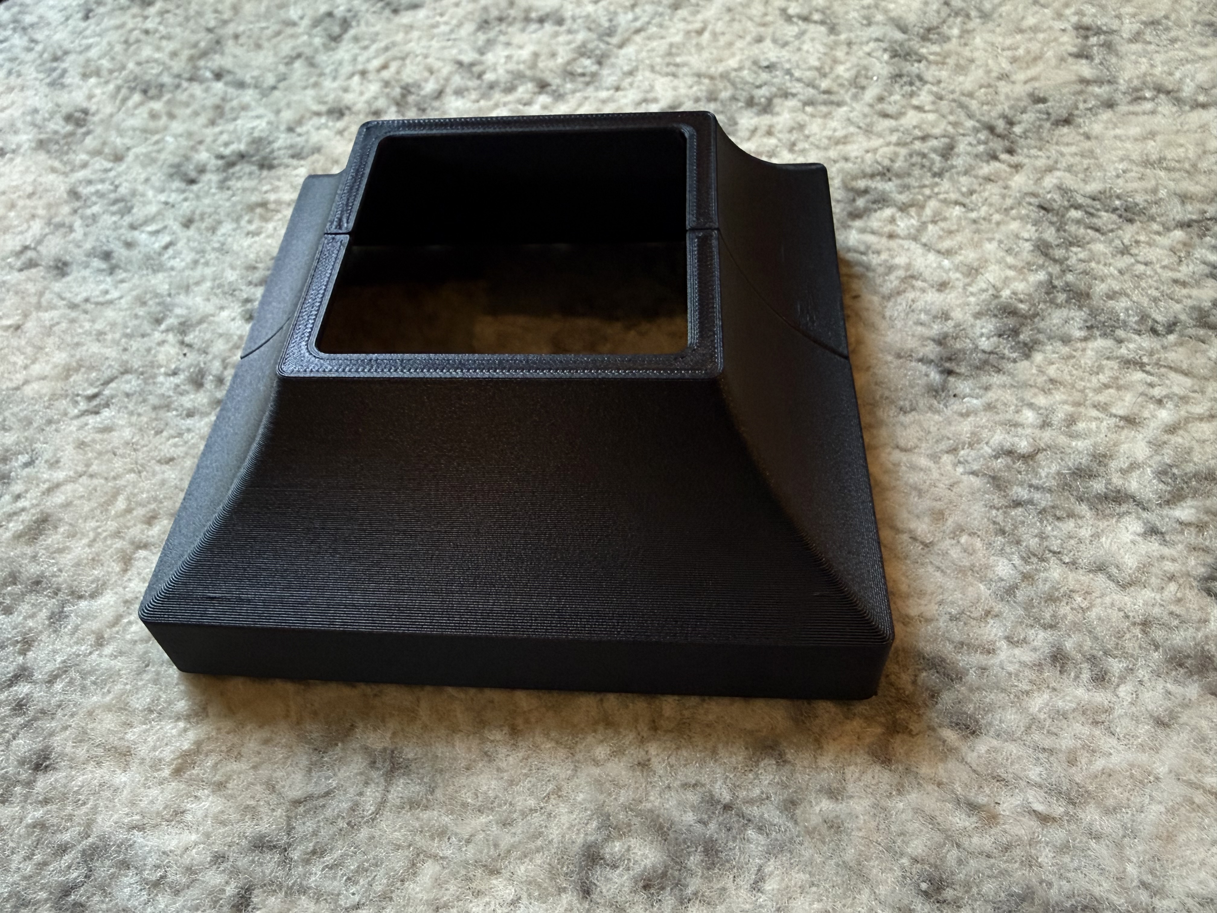 Miniatura 2 do modelo 3D Square Post Base Flange Cover