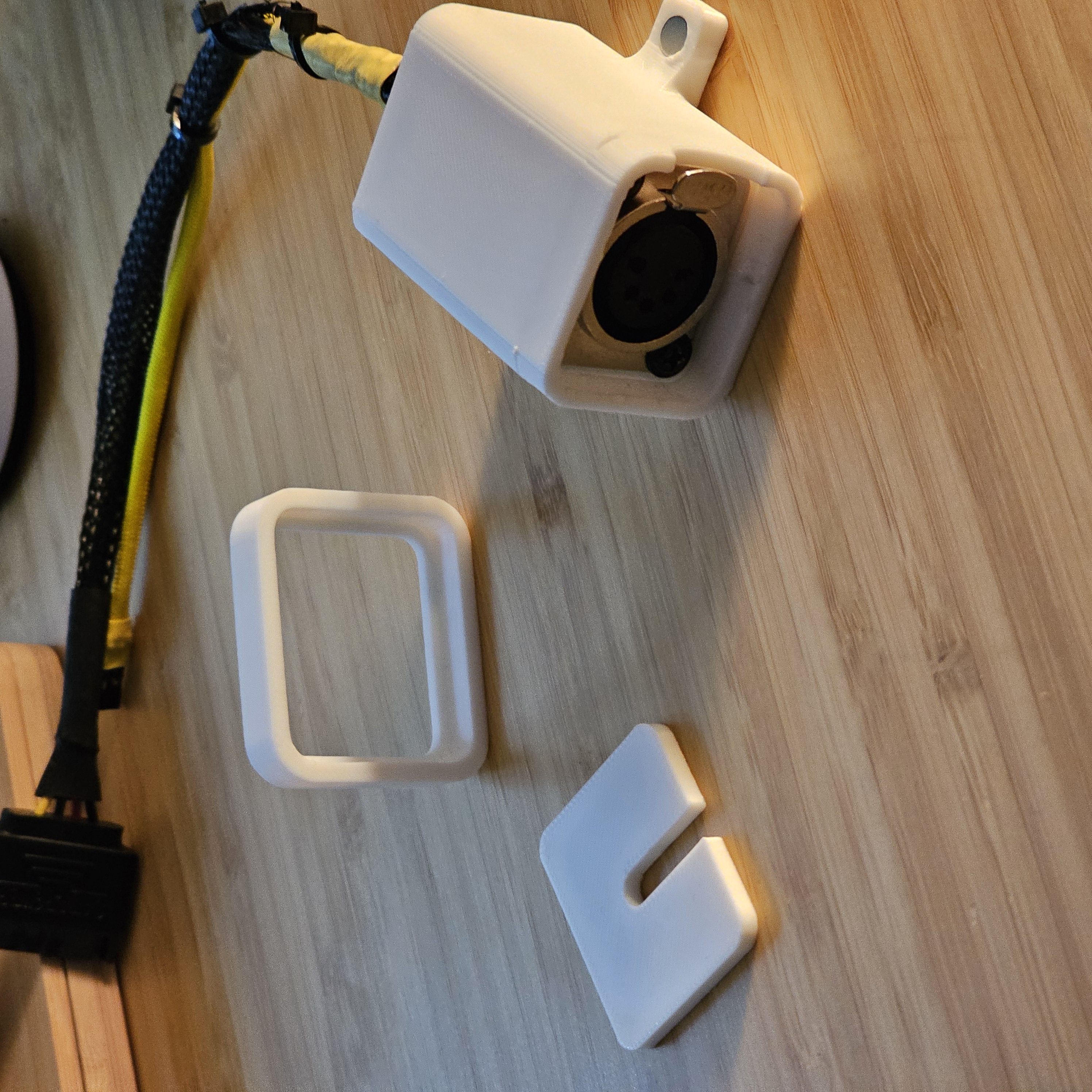 Housing for Panel Mount XLR Connector