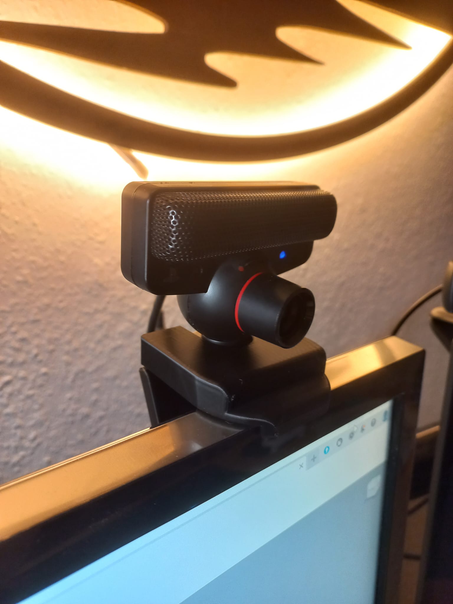 PS3 Eye Cam Screen Mount