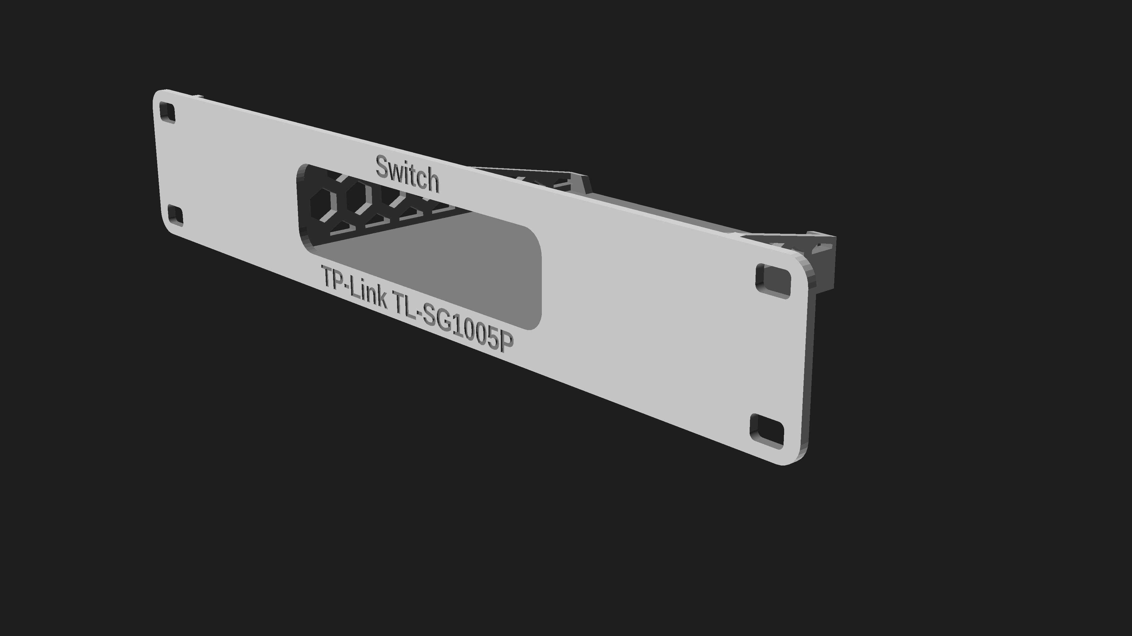 10" Rack Mount 1U | TP-Link TL-SG1005P