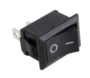 Miniatura 4 do modelo 3D Inline switch using  snap-in panel switch