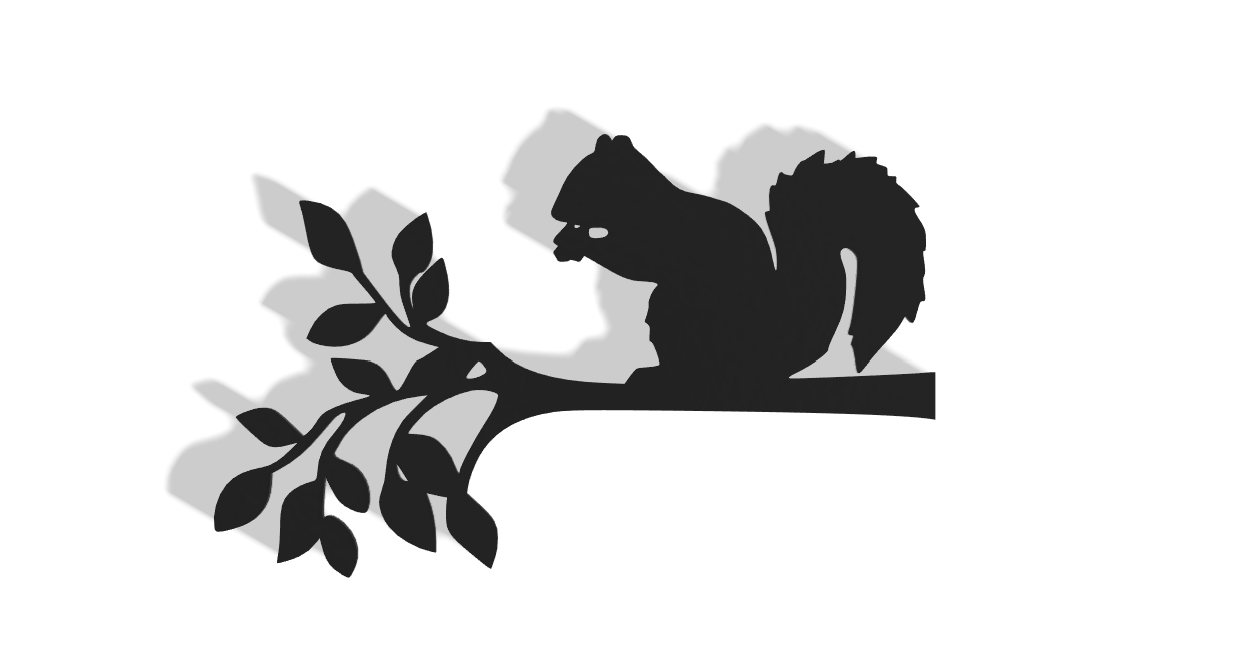 Squirrel Decor