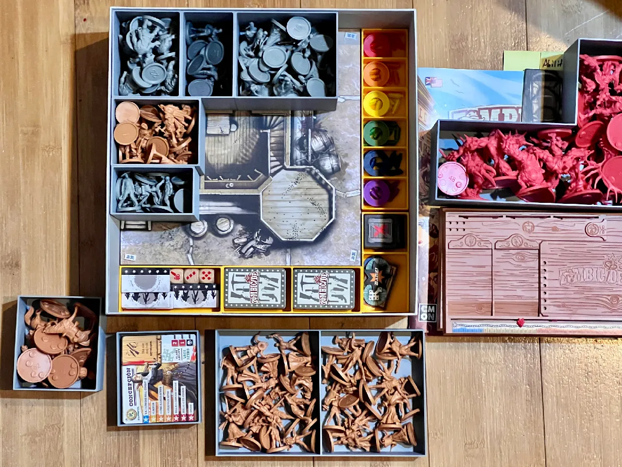 Zombicide Undead or Alive Miniature Organizer by Friedmutant