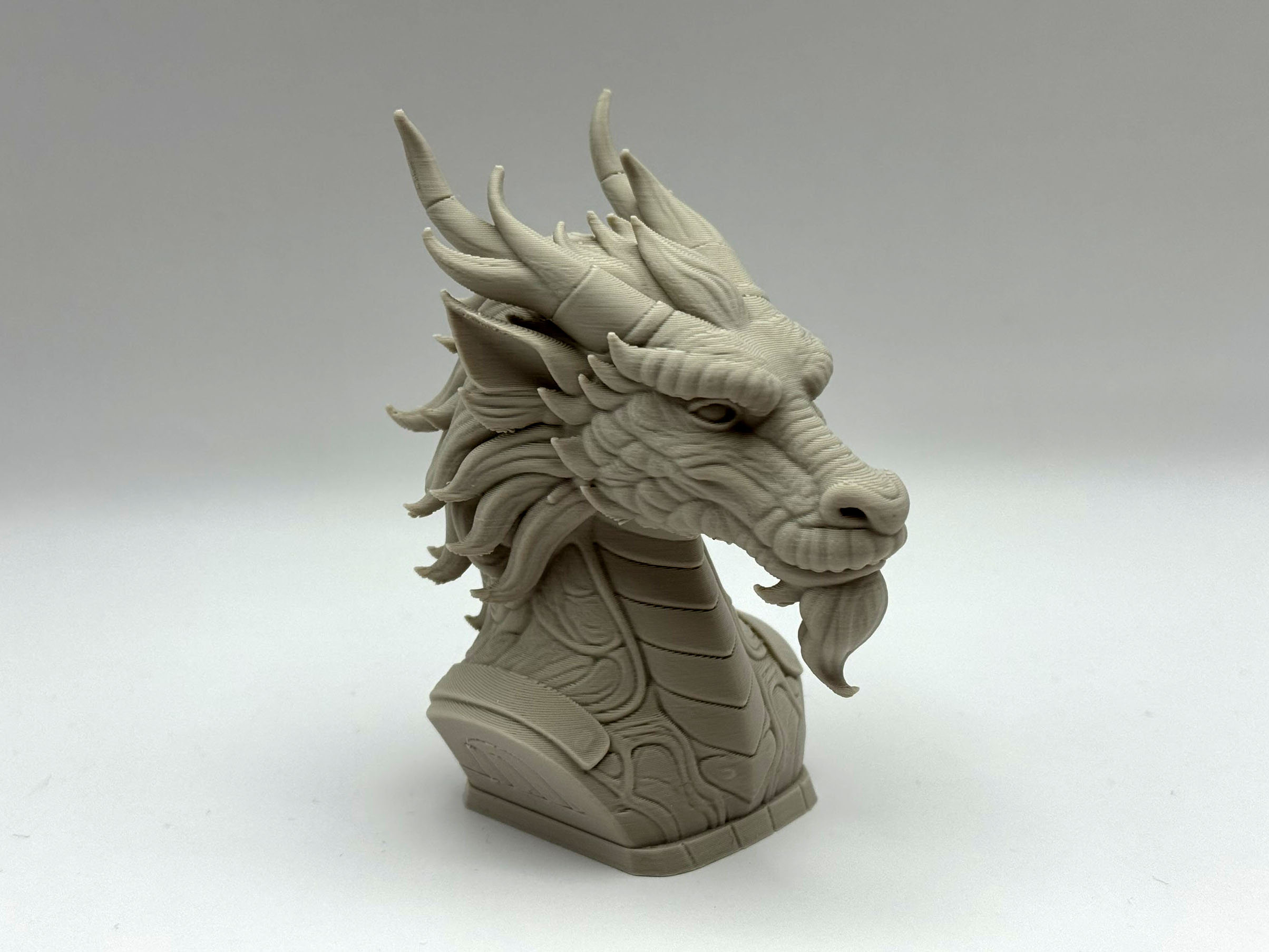 Majestic Chinese Dragon Bust