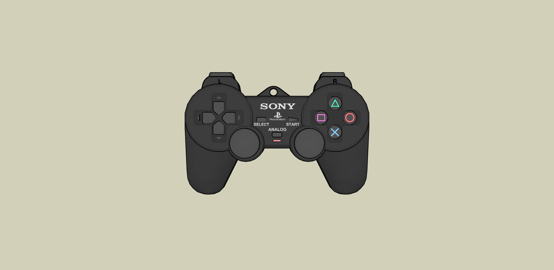 PS2 Keychain — miniatura 2