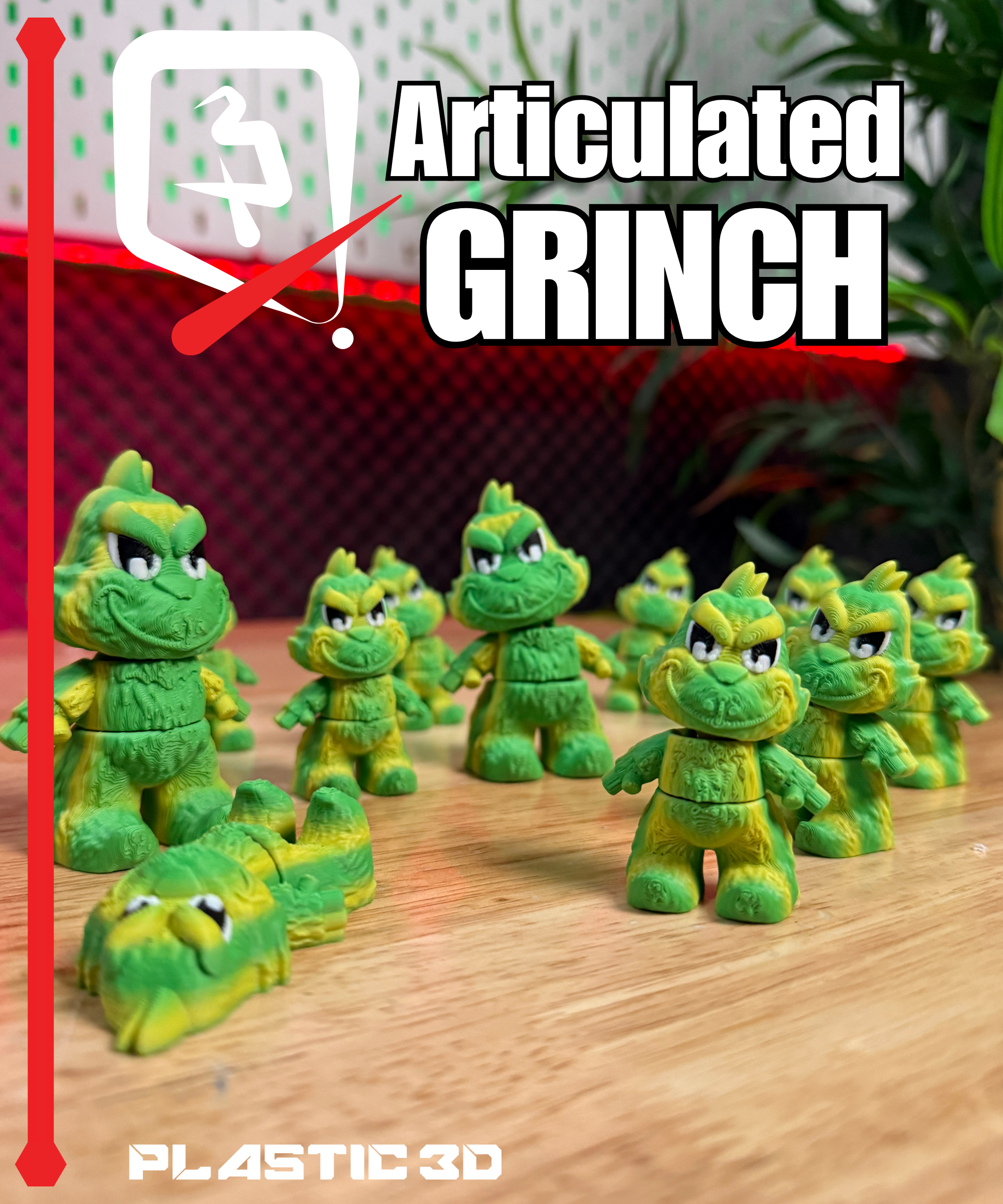 Articulated Grinch — The Collector's Grumpy Favorite     ; NON COMMERCIAL