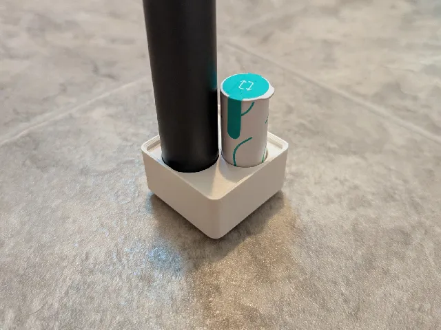 Gridfinity Quip floss and refill holder