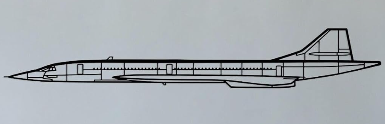 BAC Concorde wall art