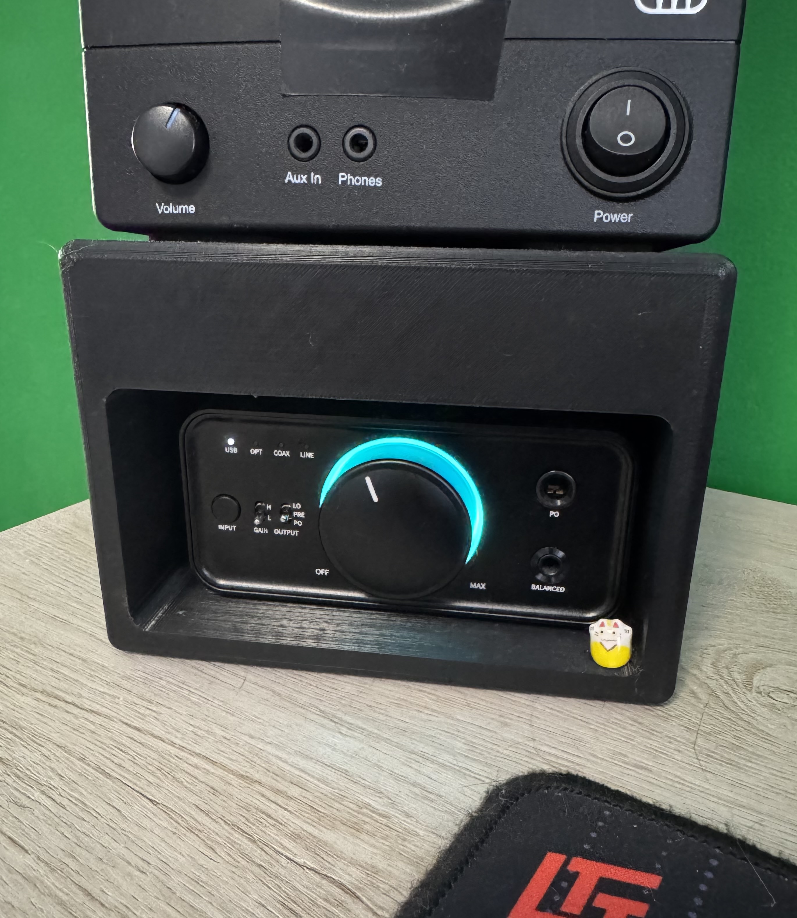 Angled Speaker Stand with Open Area