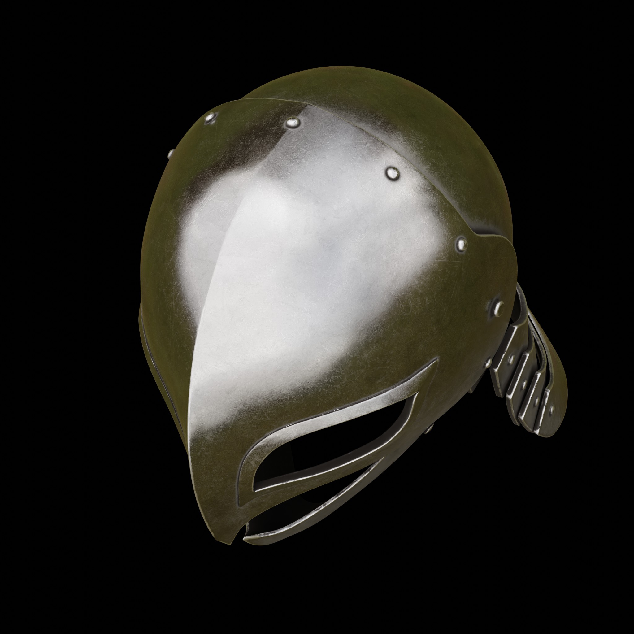 GRIFFITH GOLDEN ARC HELMET life size cosplay - Berserk Fan Art STL — thumbnail 9