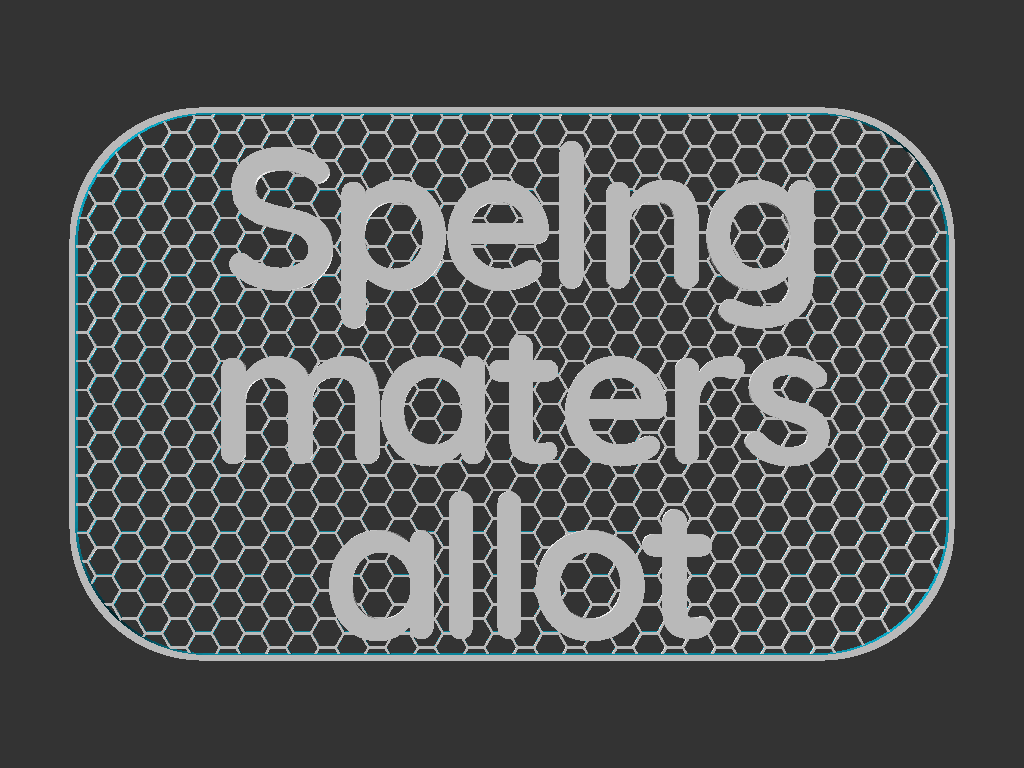 Spelling Matters sign — miniatura 2