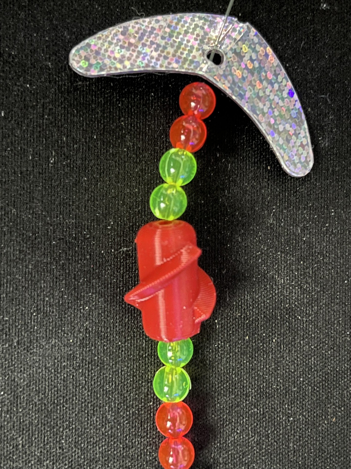Spin bead for fishing lures