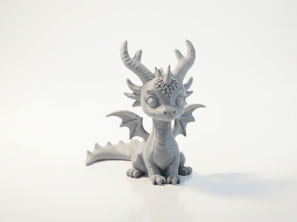 Cute Dragon Figurine Chibi Fantasy 3D Printable