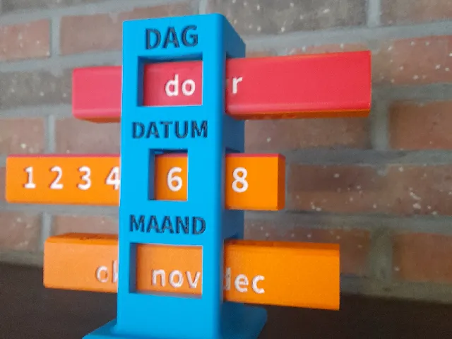 A Vertical Calendar!!