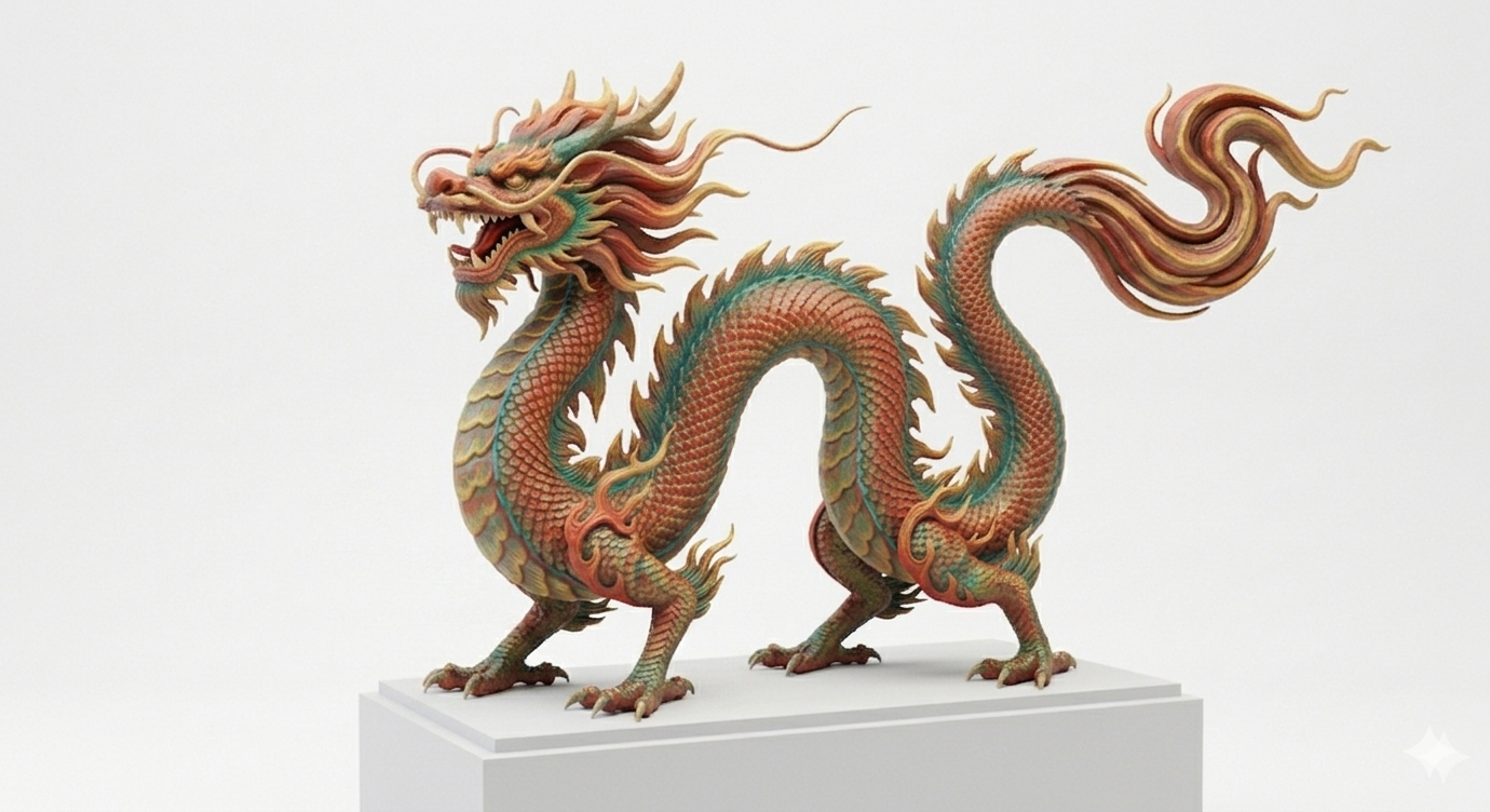 A Chinese dragon