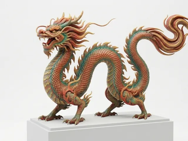 A Chinese dragon