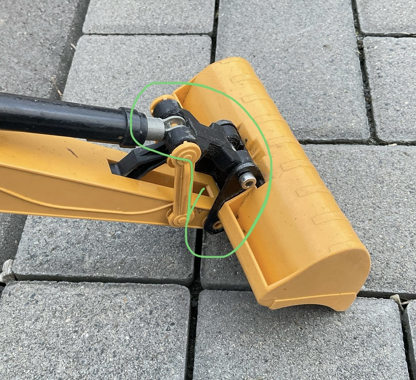 CAT Toy Excavator Repair Kit for Bruder 1517/01