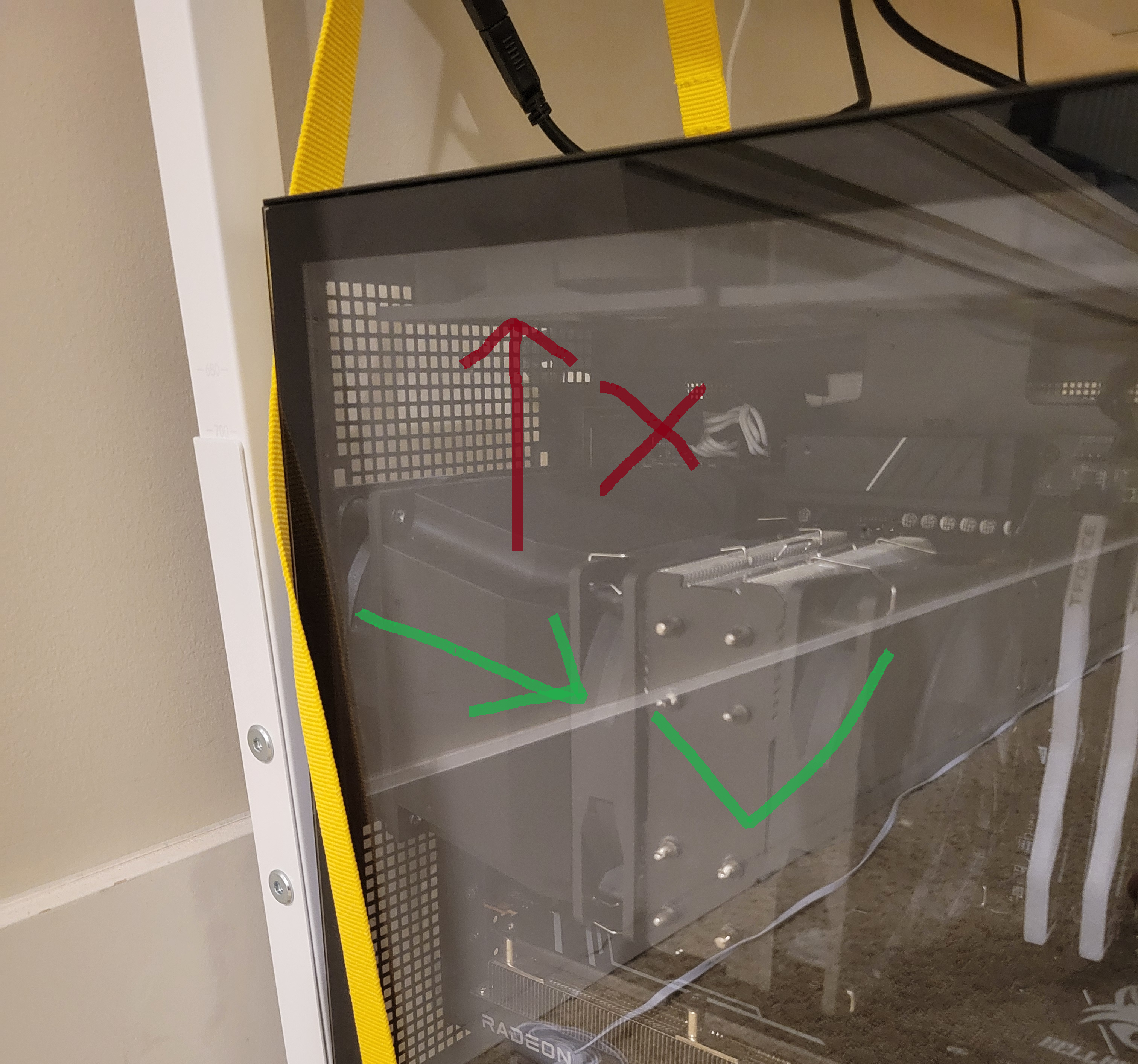 Asus AP201 CPU Intake Air Duct