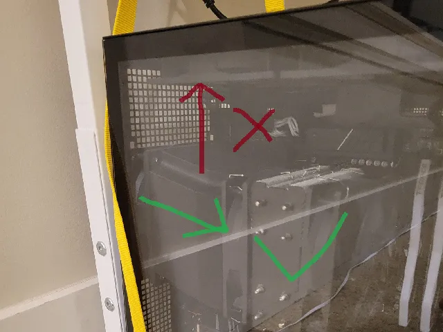 Asus AP201 CPU Intake Air Duct