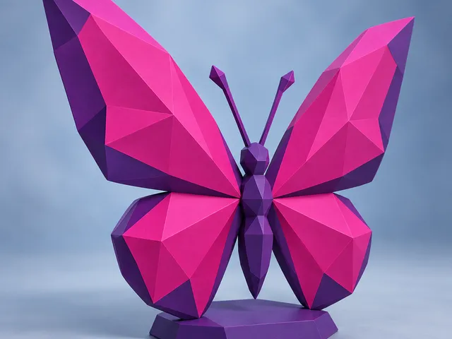 Low Poly Butterfly