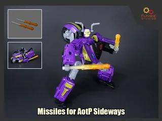 Missiles for Transformers AotP Armada Sideways