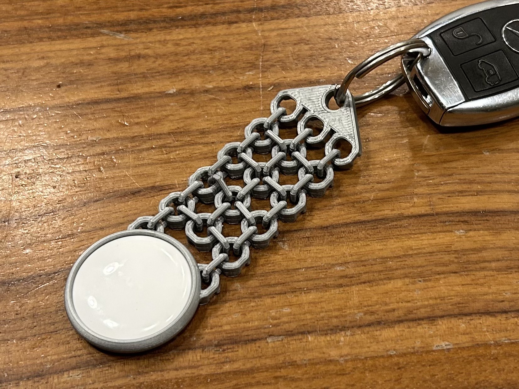 Chain Mail AirTag Ribbon