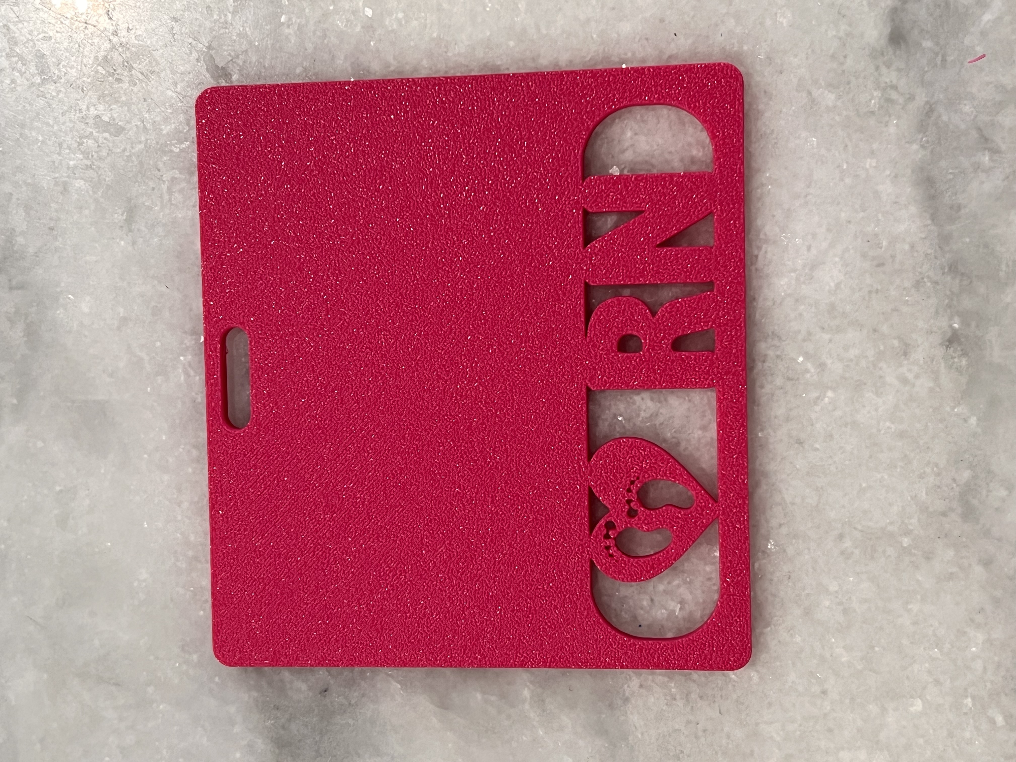 Footprint RN Badge Tag